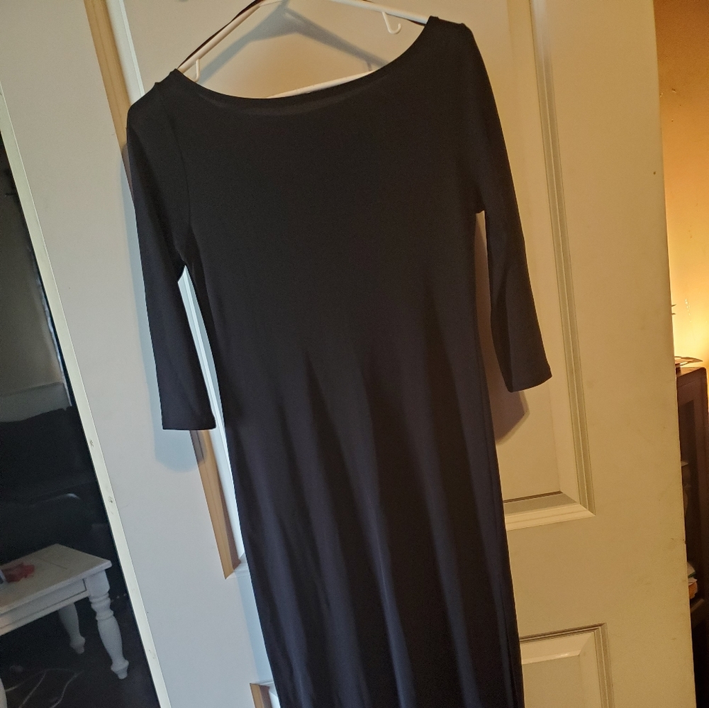 Long Black Dress By Ann Taylor LOFT